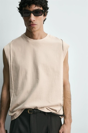 Майка с вертикальными швами- Заказать в России