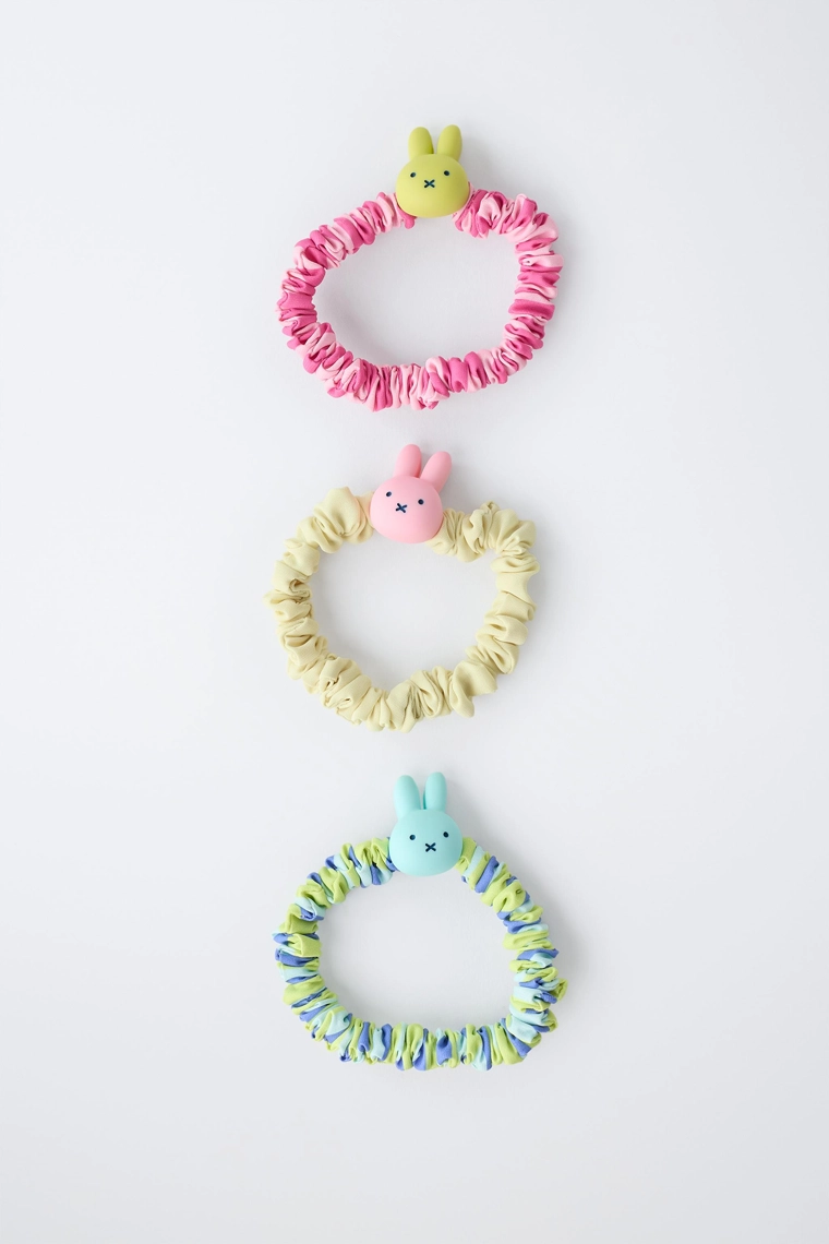 Набор из 3 резинок для волос с аппликацией miffy™ mercis bv ©