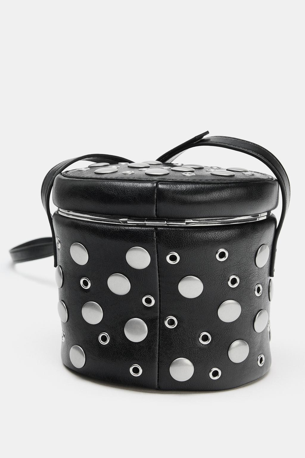 СУМКА-КЕЙС С ЗАКЛЕПКАМИ