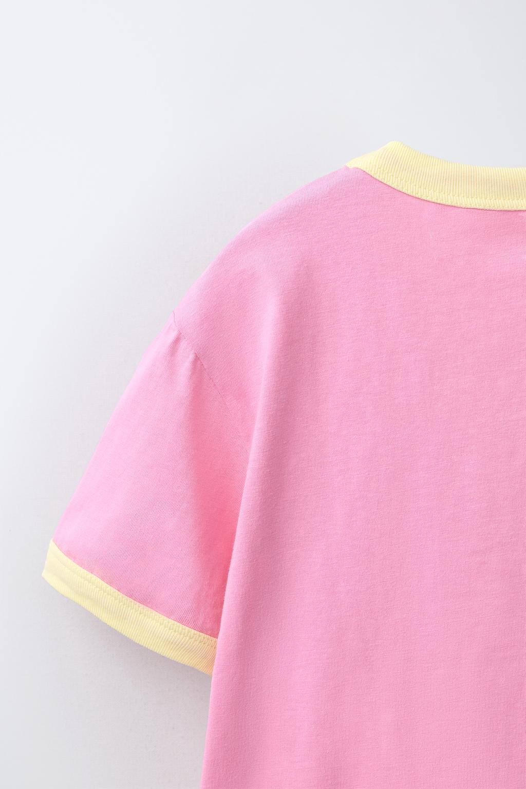 ФУТБОЛКА С КОНТРАСТНОЙ НАДПИСЬЮ