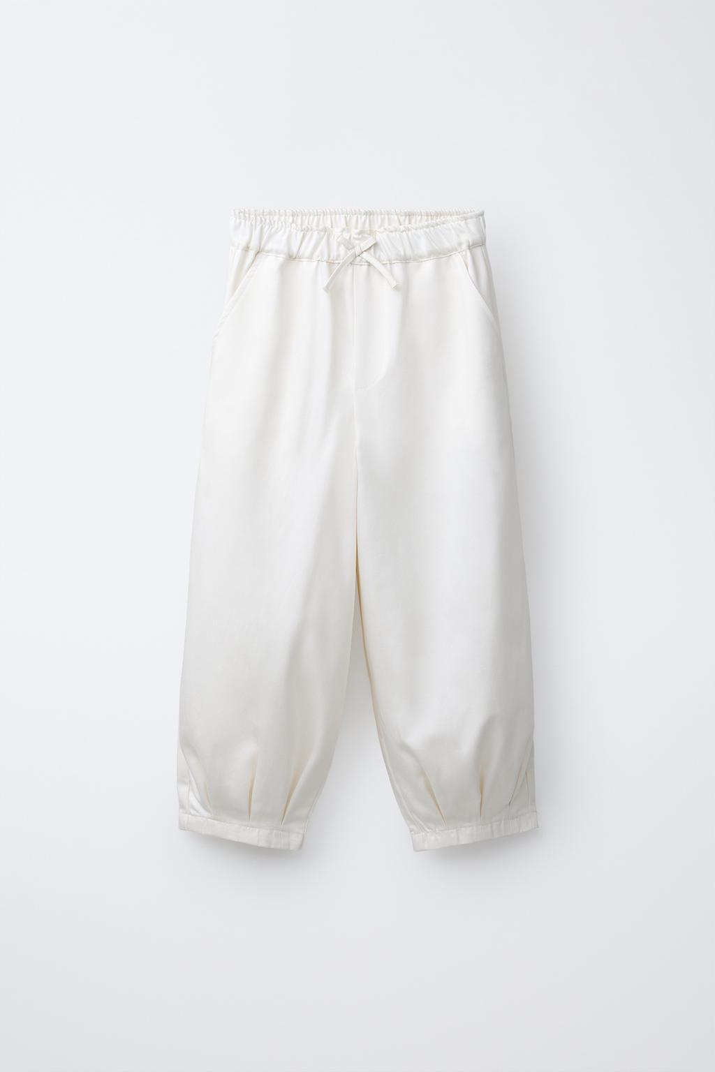 БРЮКИ BARREL С ЗАЩИПАМИ