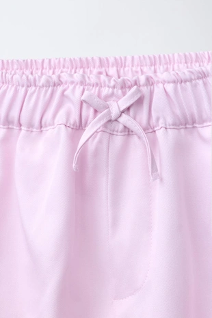 Брюки Barrel со сборками- Заказать в России