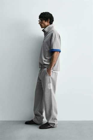 Укороченное поло с этикеткой- Заказать в России