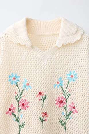 Вышитое трикотажное поло- Заказать в России