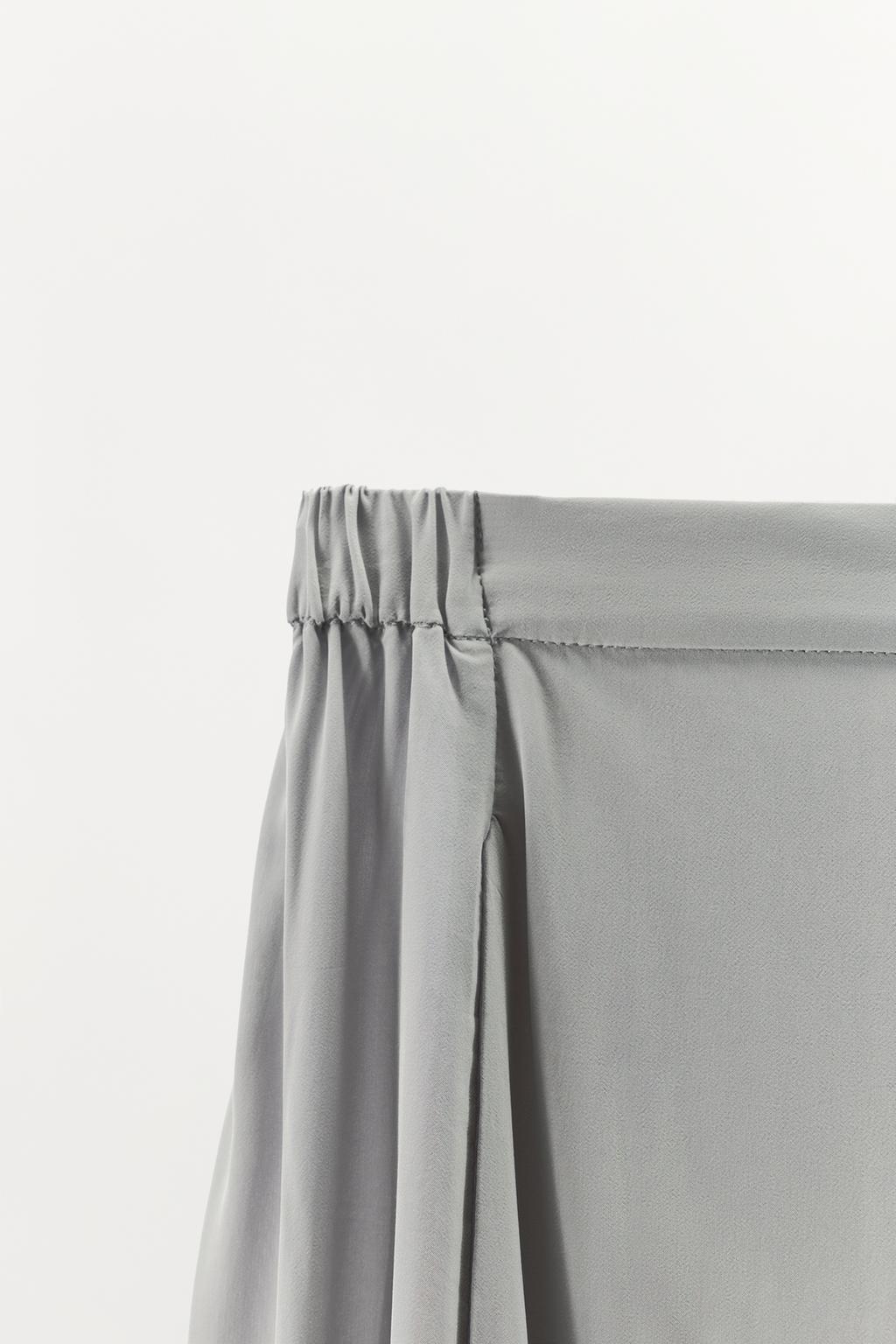 БРЮКИ В ПИЖАМНОМ СТИЛЕ ИЗ 100% ВИСКОЗЫ