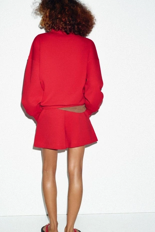 Толстовка оверсайз на молнии