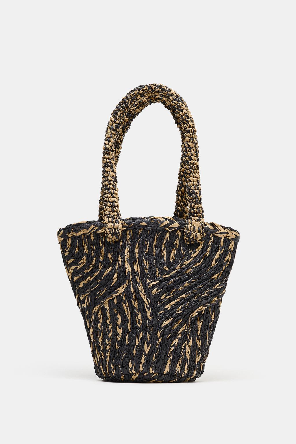 ПЛЕТЕНАЯ СУМКА-КОРЗИНА