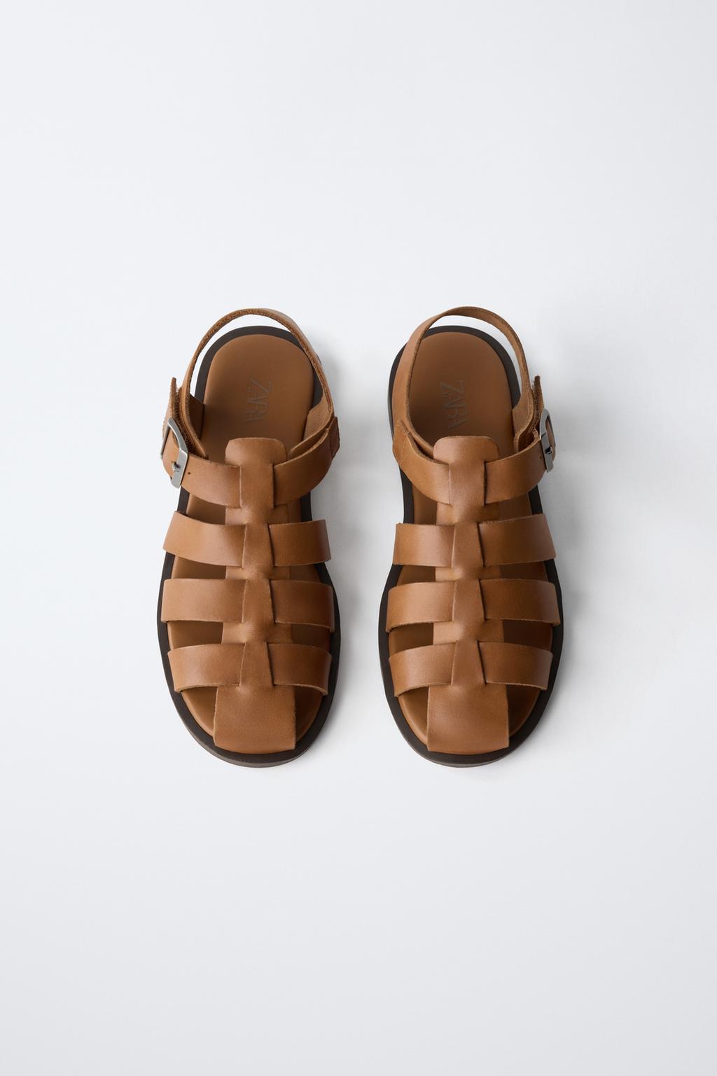 КОЖАНЫЕ САНДАЛИИ