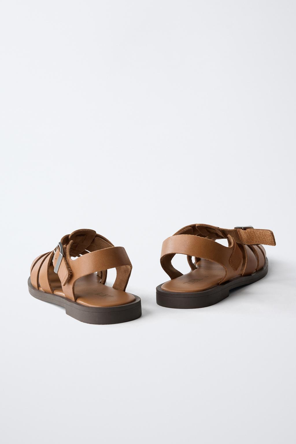 КОЖАНЫЕ САНДАЛИИ