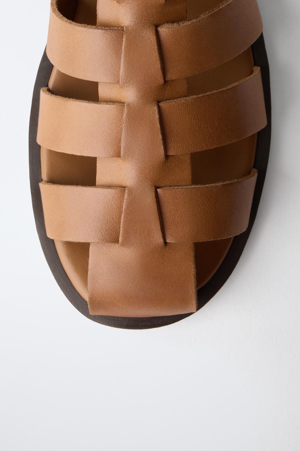 КОЖАНЫЕ САНДАЛИИ