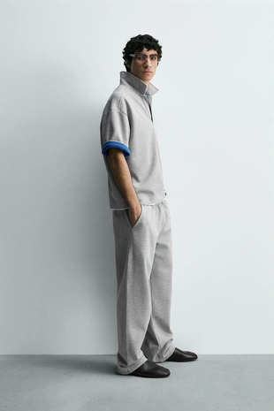 Брюки с нашивкой и этикеткой- Заказать в России