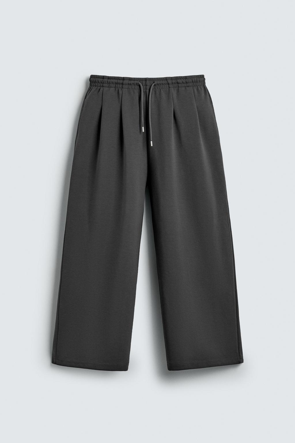 ДЖОГГЕРЫ WIDE FIT ИЗ ТКАНИ ИНТЕРЛОК