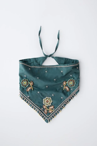 Бандана с бусинами- Заказать в России