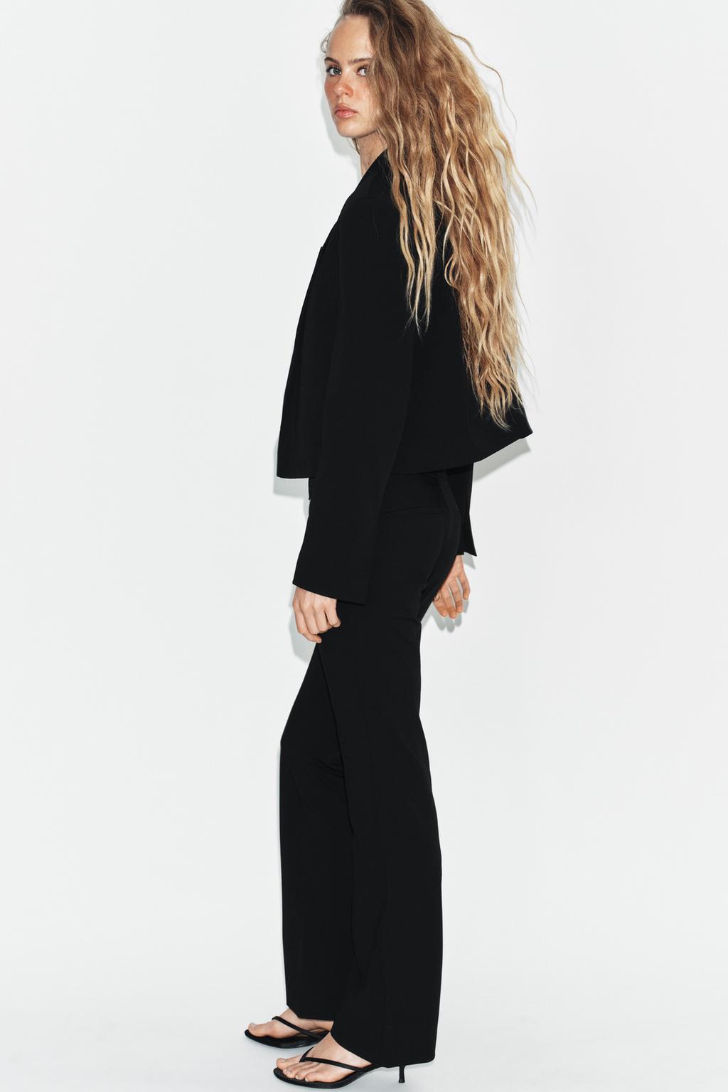 БРЮКИ FLARE С ХЛЯСТИКАМИ