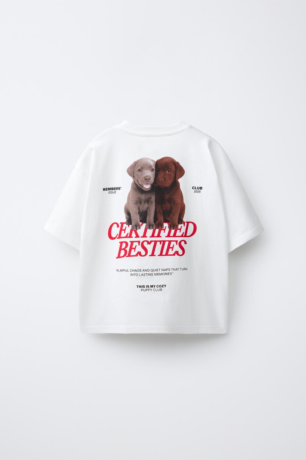 ФУТБОЛКА С ПРИНТОМ «СОБАКИ»