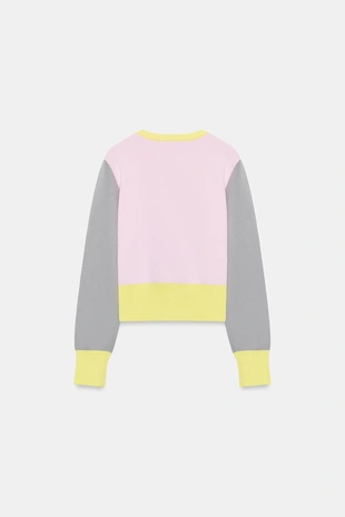 Кардиган колор-блок- Заказать в России