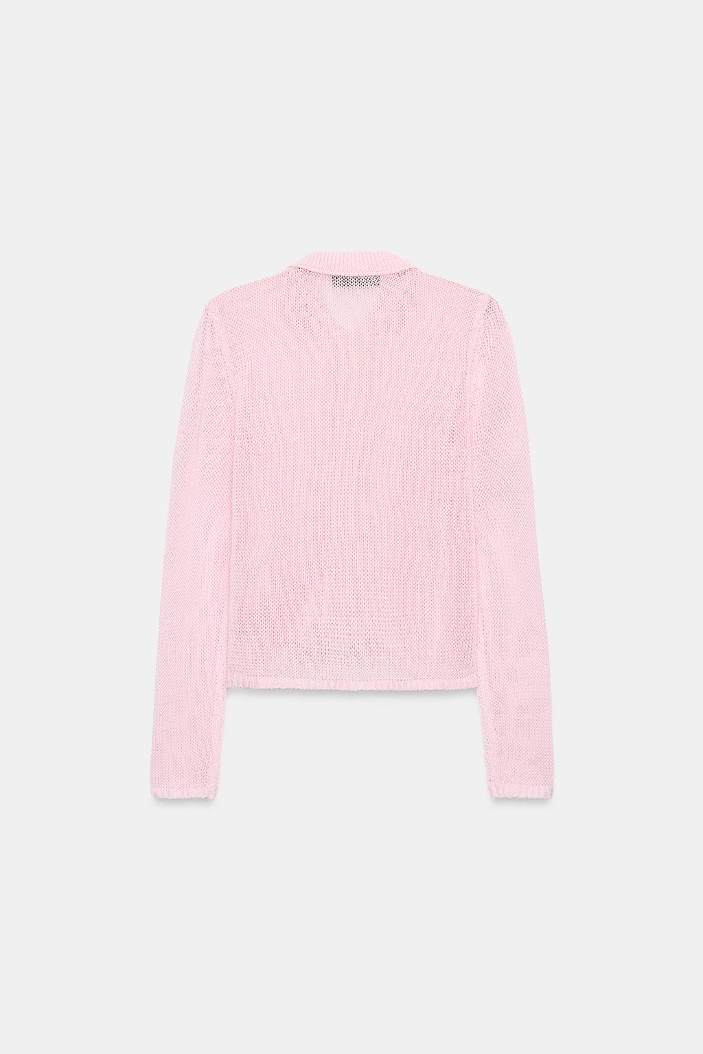 КАРДИГАН С ВОРОТНИКОМ ПОЛО