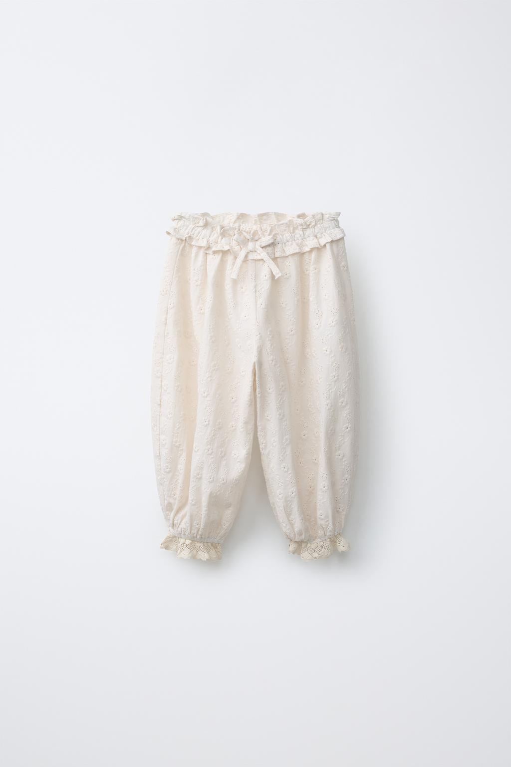 БРЮКИ-ДЖОГГЕРЫ С ВЫШИВКОЙ