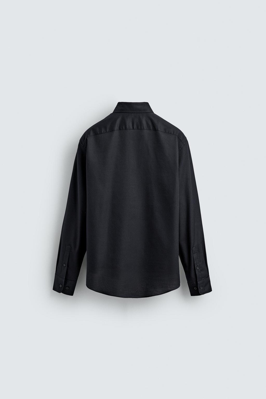 РУБАШКА ИЗ РЕЛЬЕФНОЙ ТКАНИ EASY CARE