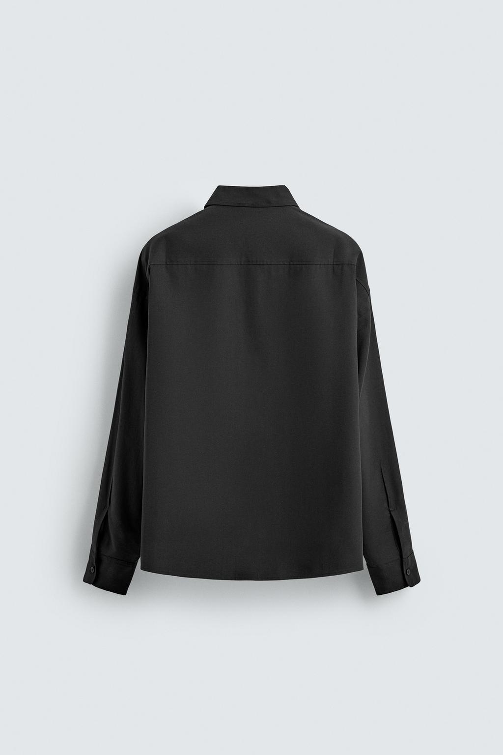 СВОБОДНАЯ РУБАШКА С КАРМАНАМИ