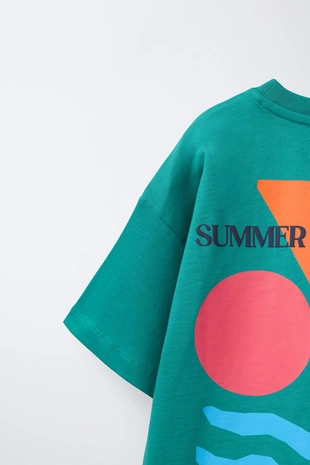 Футболка с графическим принтом- Заказать в России