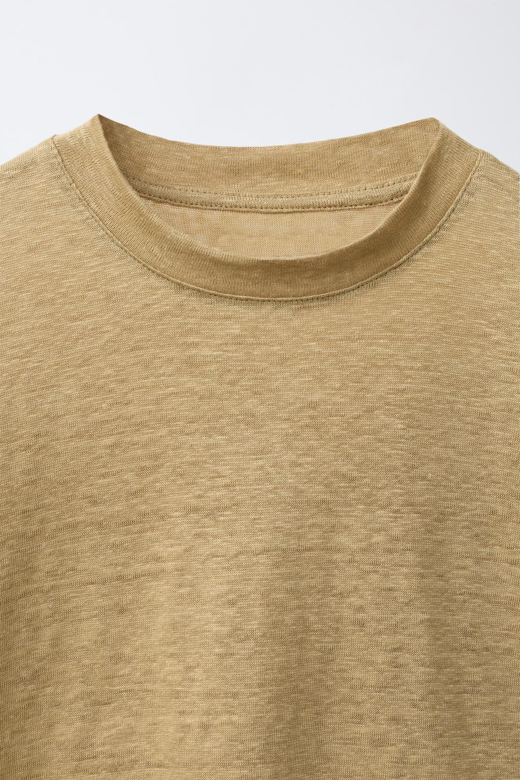 ФУТБОЛКА ИЗ 100% ЛЬНА