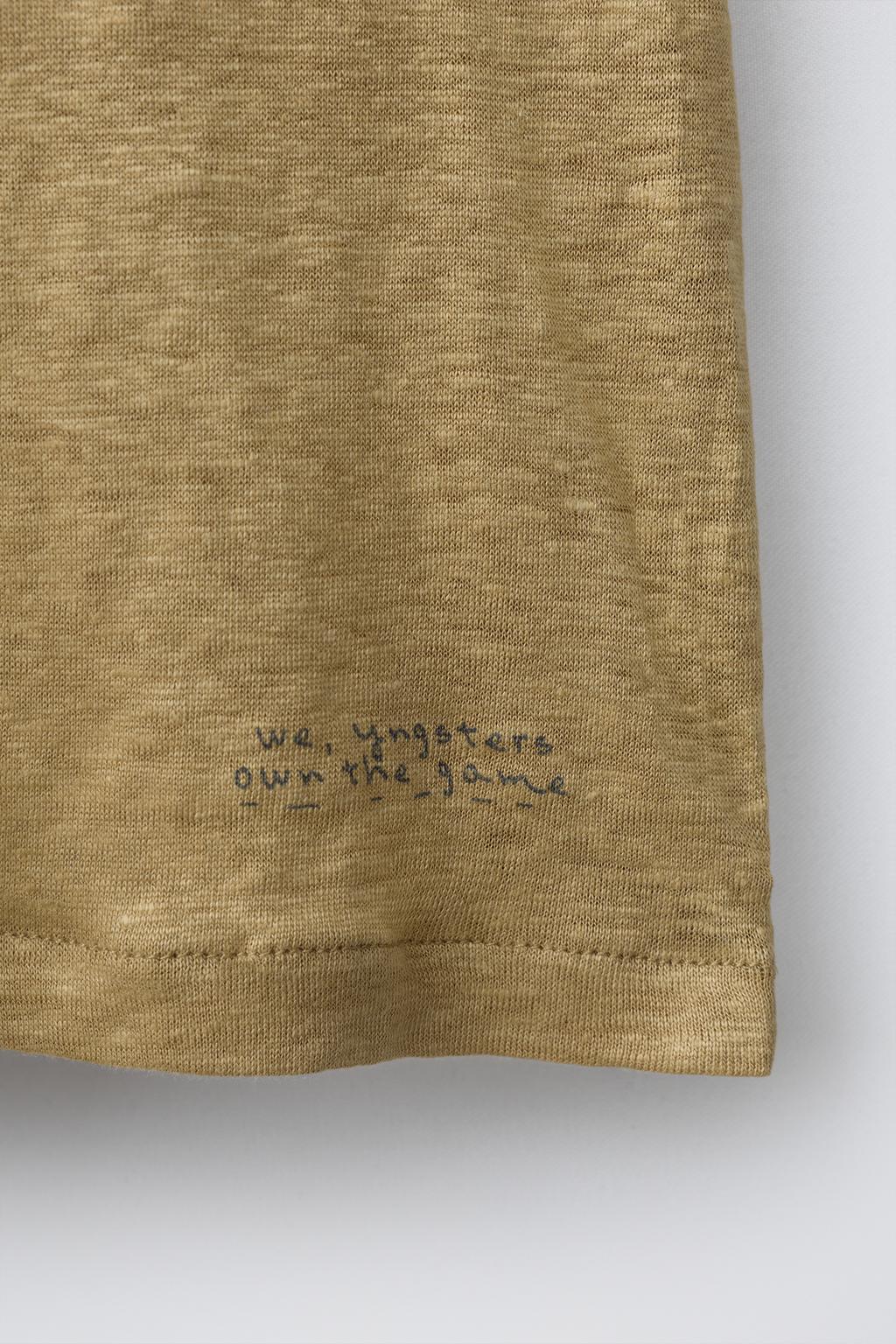 ФУТБОЛКА ИЗ 100% ЛЬНА