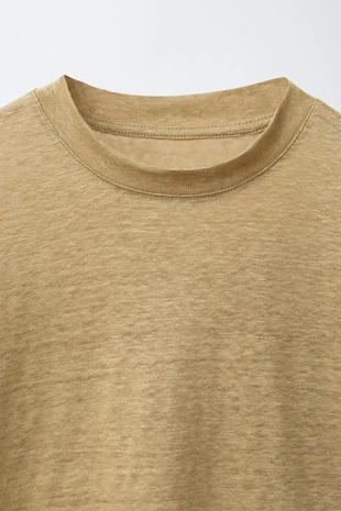 Футболка из 100% льна