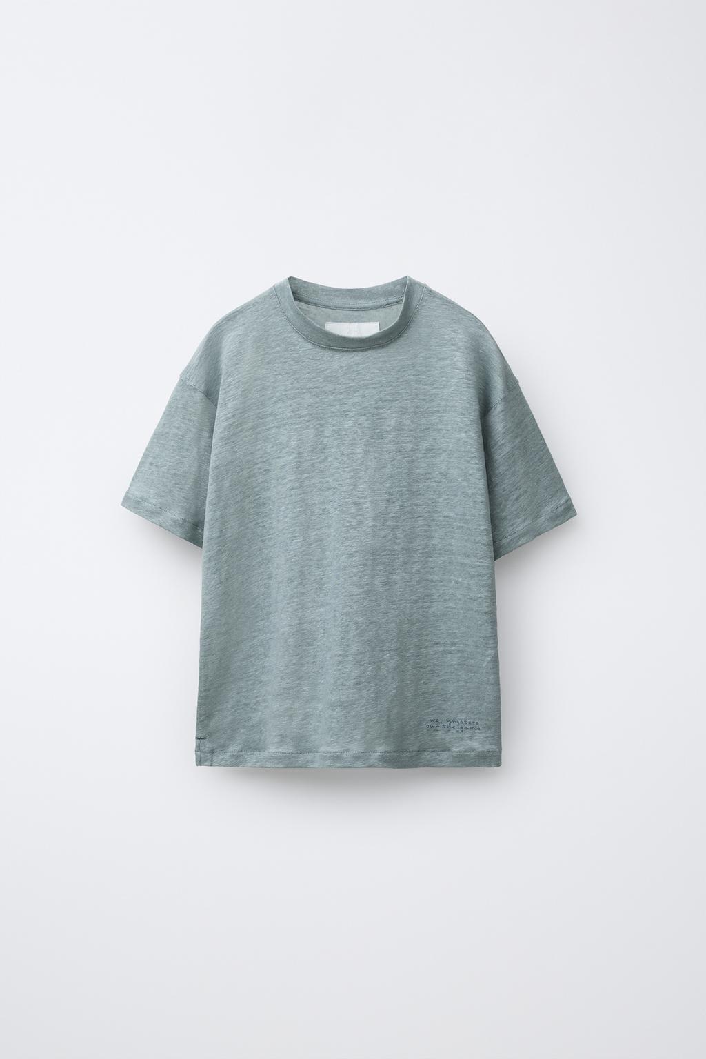 ФУТБОЛКА ИЗ 100% ЛЬНА