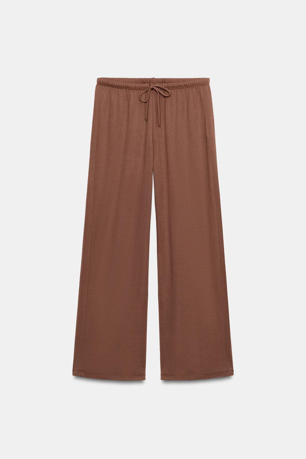 СВОБОДНЫЕ БРЮКИ НА ШНУРКЕ