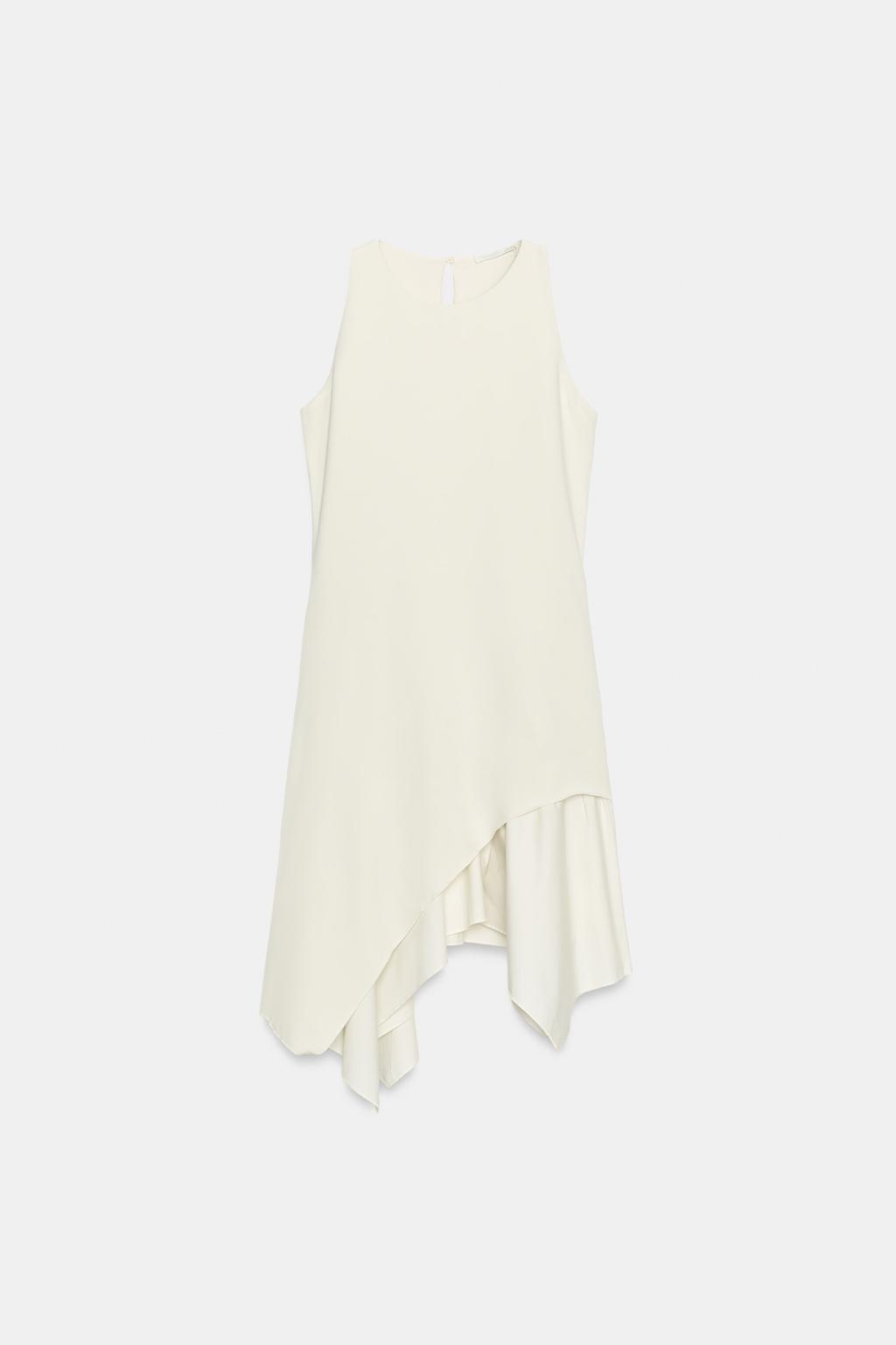 КОМБИНИРОВАННОЕ ПЛАТЬЕ ХАЛТЕР