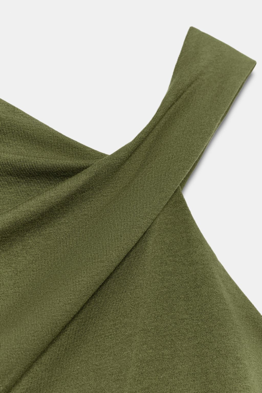 АСИММЕТРИЧНАЯ ФУТБОЛКА СО СБОРКАМИ