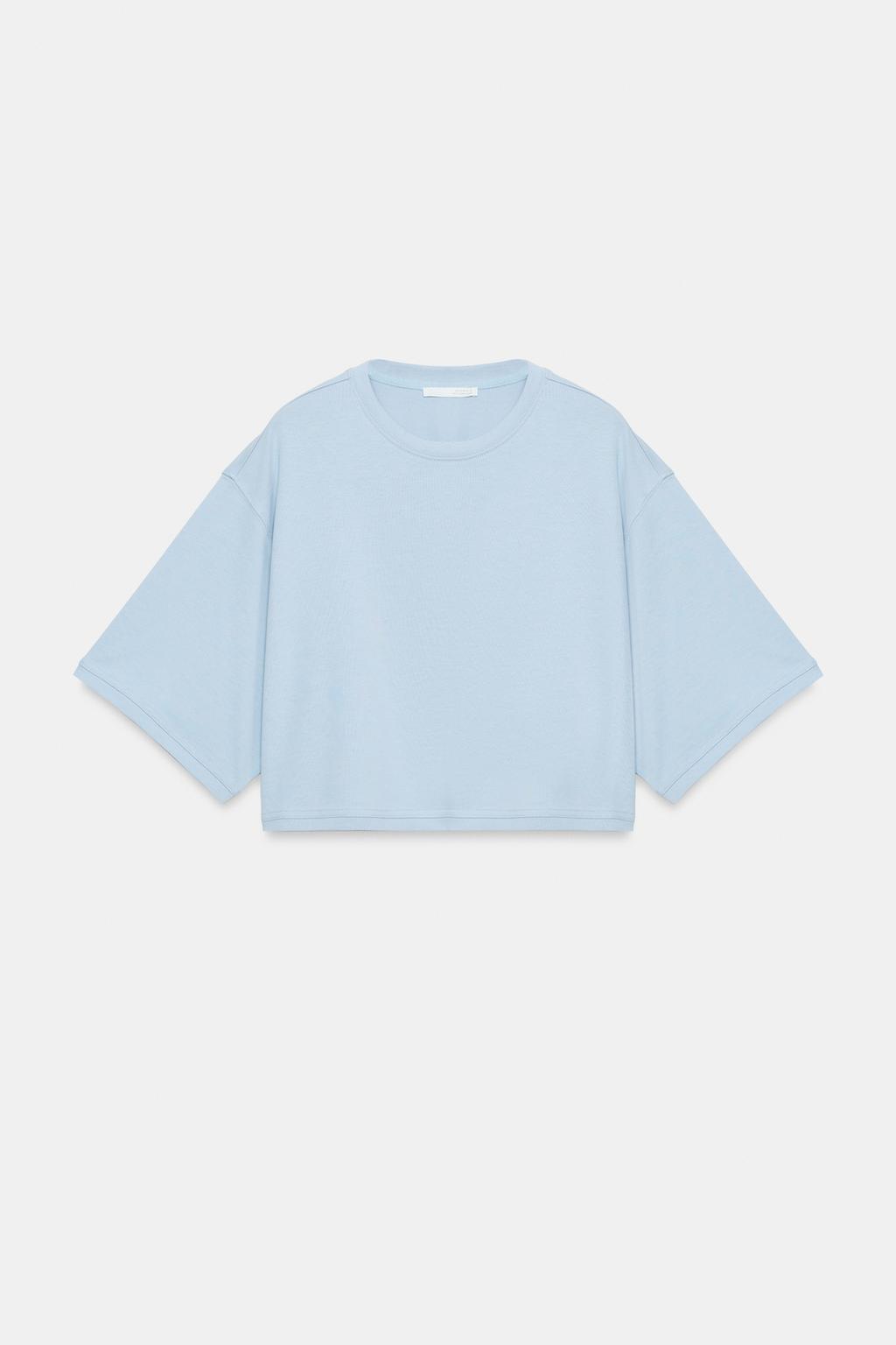 УКОРОЧЕННАЯ ФУТБОЛКА ОВЕРСАЙЗ