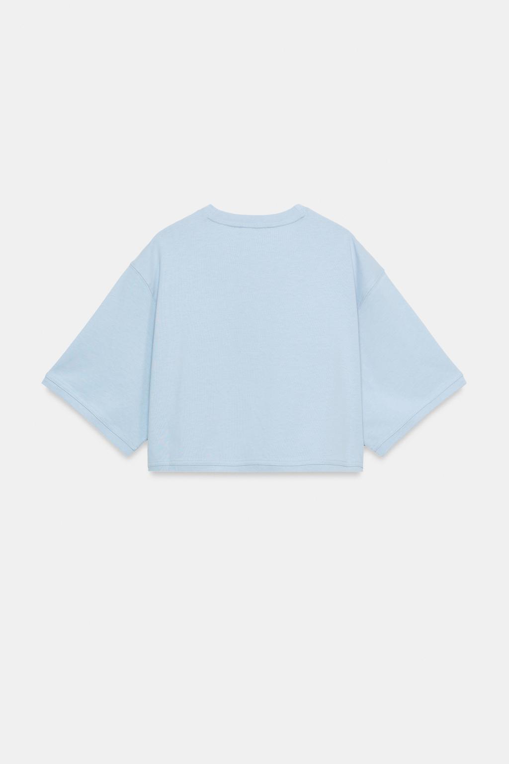 УКОРОЧЕННАЯ ФУТБОЛКА ОВЕРСАЙЗ