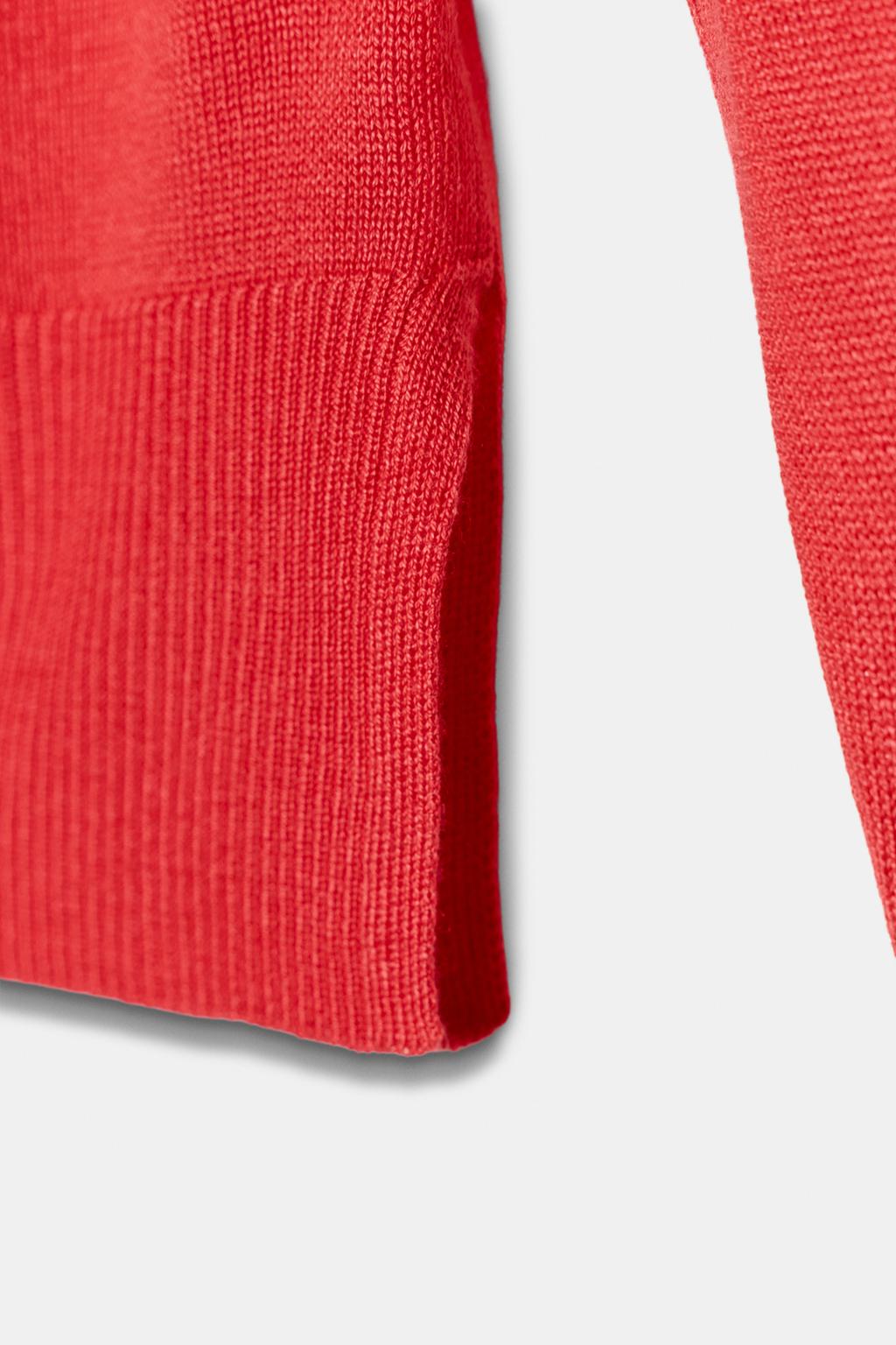 БАЗОВЫЙ СВИТЕР ИЗ ТОНКОГО ТРИКОТАЖА