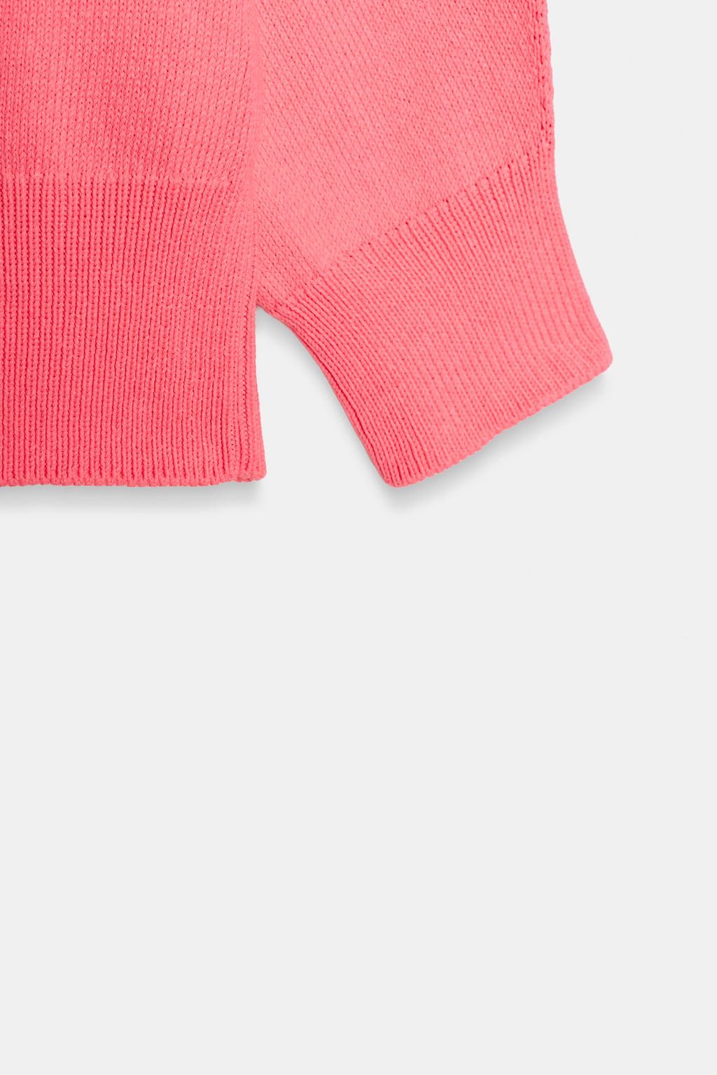 СВИТЕР С ОБЪЕМНЫМИ РУКАВАМИ