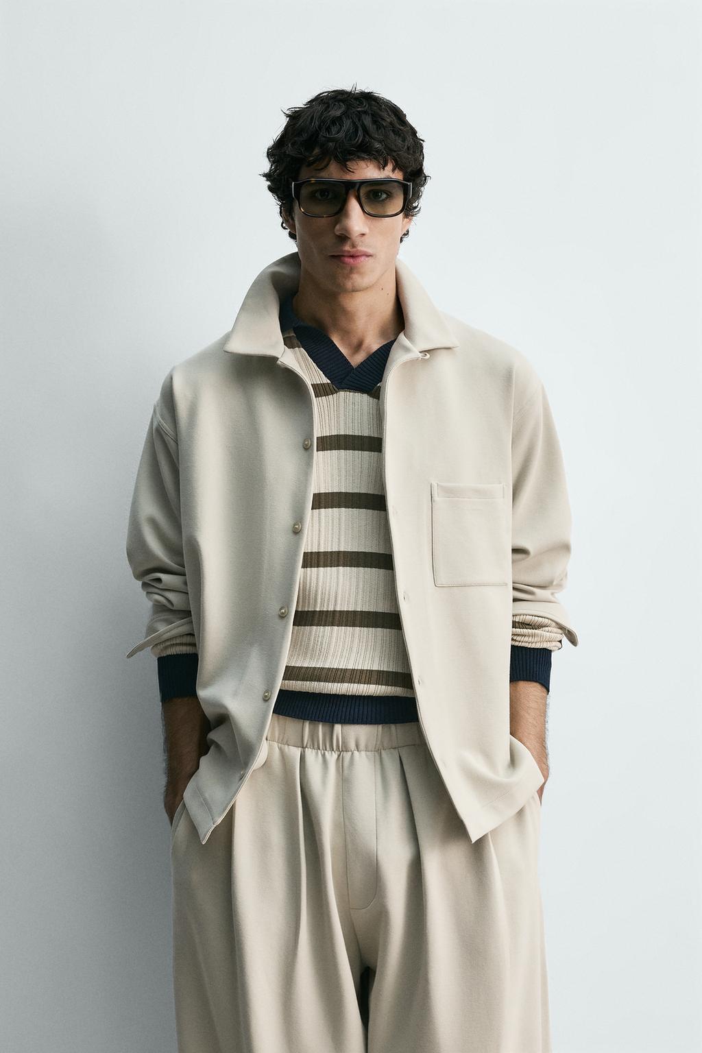 РУБАШКА RELAXED FIT ИЗ ИНТЕРЛОКА