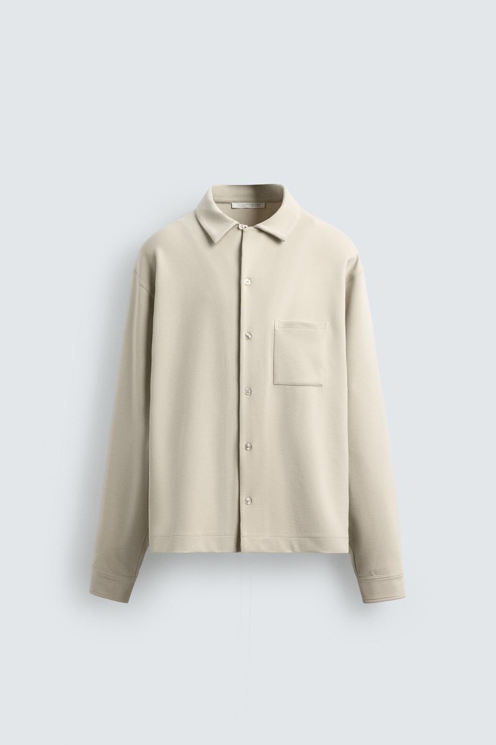 РУБАШКА RELAXED FIT ИЗ ИНТЕРЛОКА