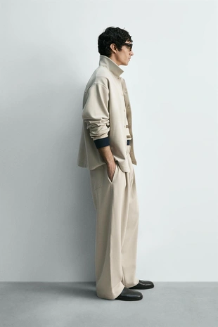 Рубашка Relaxed Fit из интерлока- Заказать в России