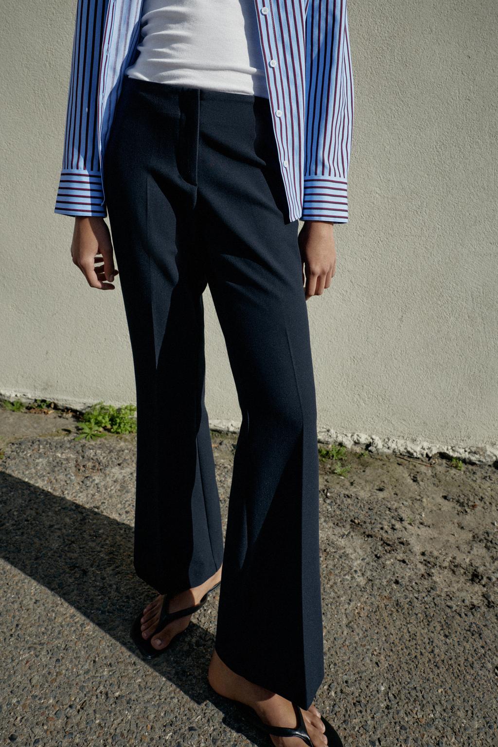 БРЮКИ FLARE С БОКОВЫМИ ШВАМИ