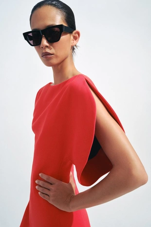 Платье миди асимметричное — Zw Collection- Заказать в России