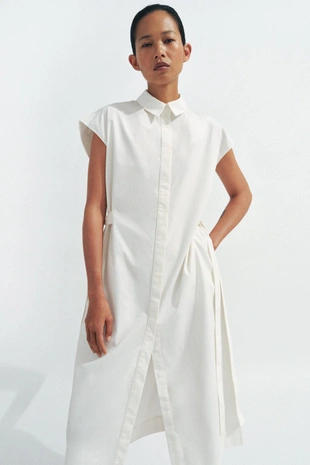Платье-рубашка с завязками — Zw Collection- Заказать в России