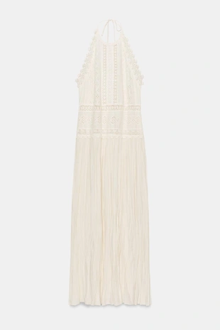 Платье миди с кружевом — Zw Collection- Заказать в России