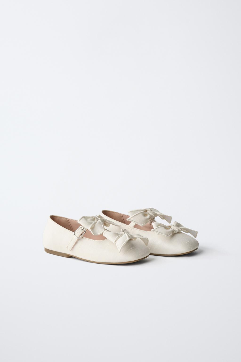 БАЛЕТКИ С БАНТАМИ