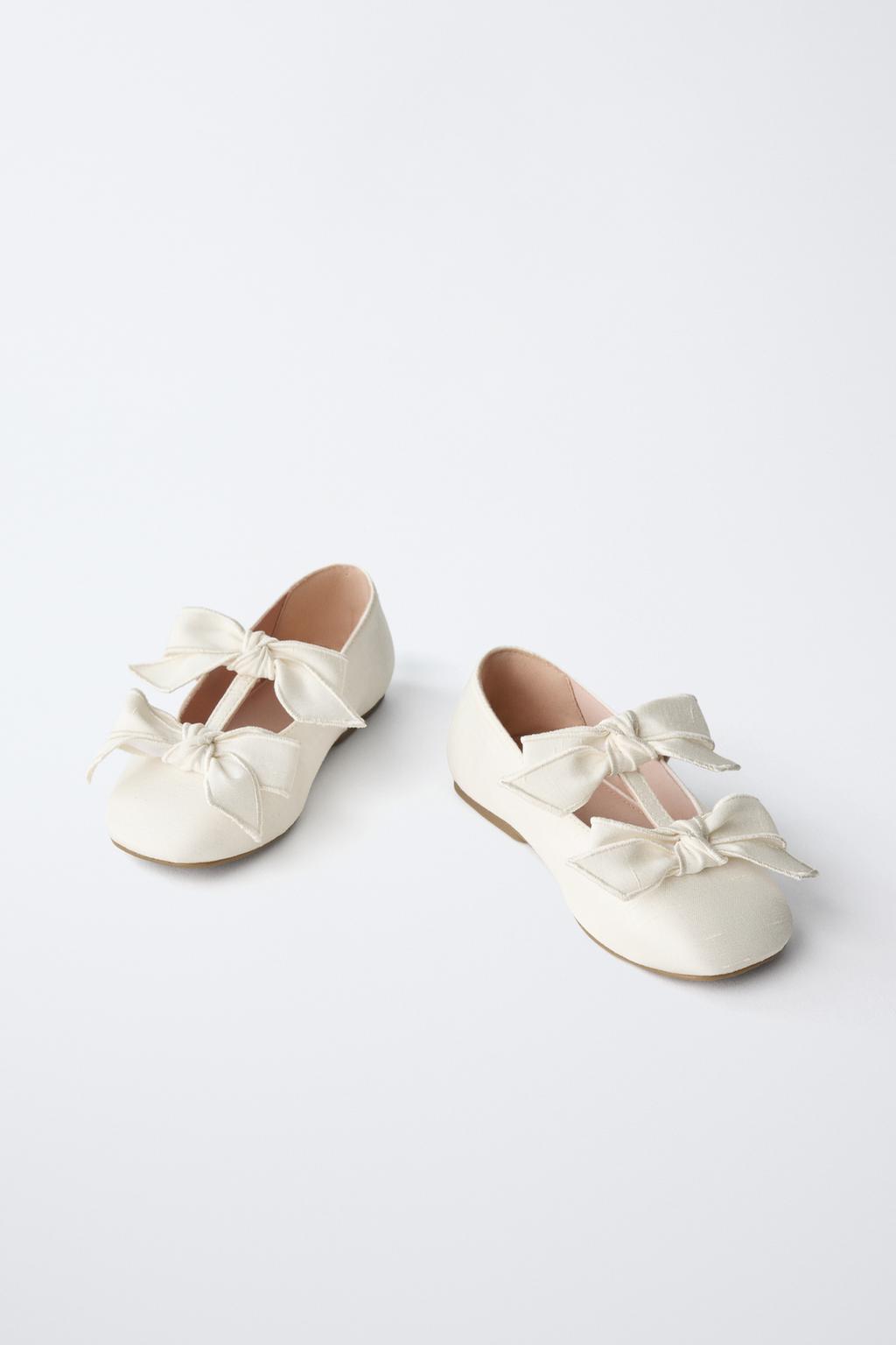 БАЛЕТКИ С БАНТАМИ