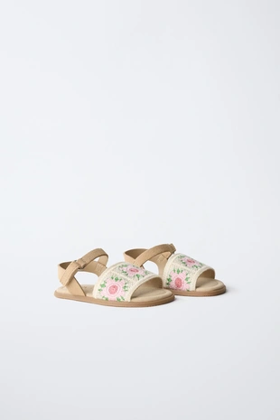 Сандалии с крючком и без каблука- Заказать в России