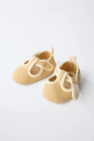 Ботильоны в стиле сандалий из хлопка- Заказать в России