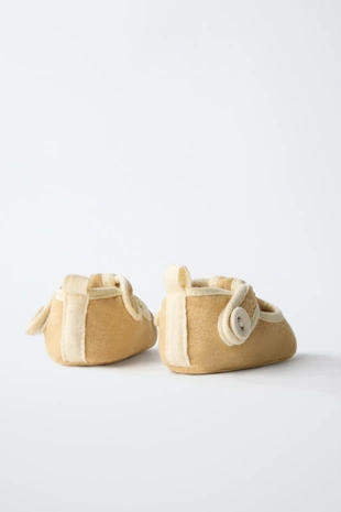 Ботильоны в стиле сандалий из хлопка- Заказать в России