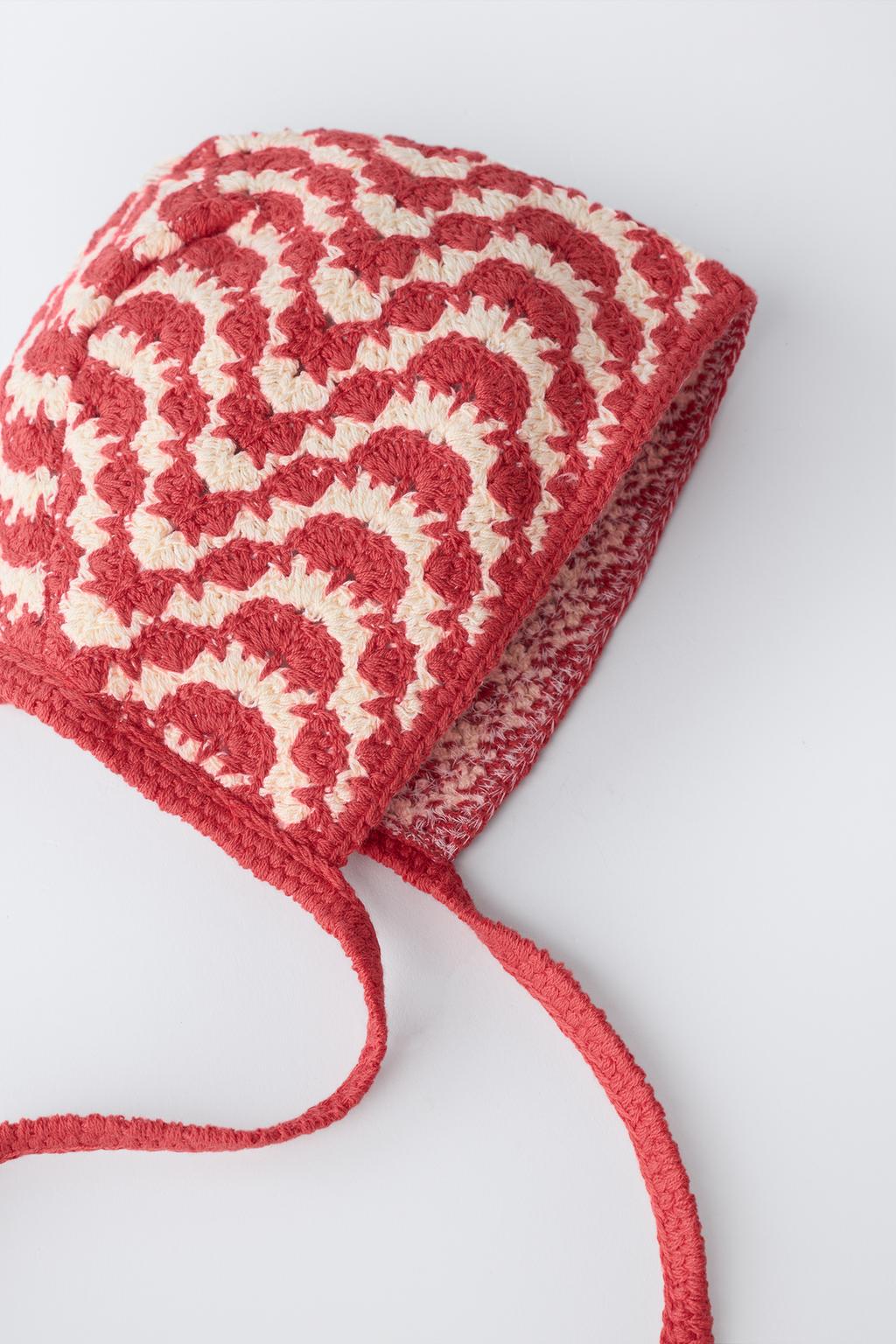 ТЕКСТУРНЫЙ ТРИКОТАЖНЫЙ ЧЕПЧИК