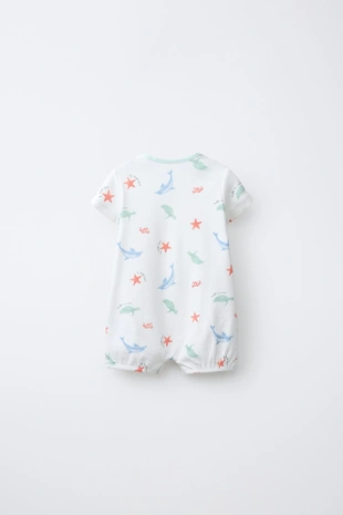 Набор из 2 комбинезонов с морским принтом- Заказать в России